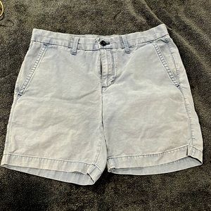 Light washed blue shorts size 31